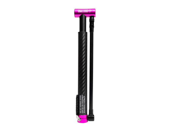 MUC-OFF Mini pump Airmach Carbon 130 psi