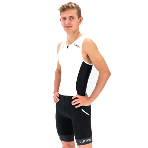 FUSION MULTISPORT SUIT FRONT ZIP - UNISEX (2454036119634)